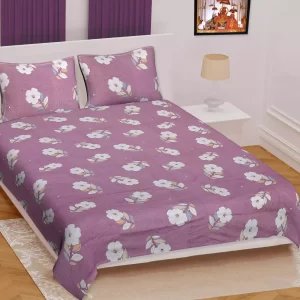 Signature Double Bedsheet with 2 pillow covers