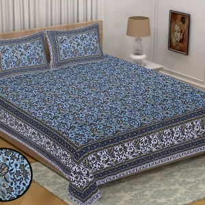 Elite Double Bedsheet with 2 pillow covers