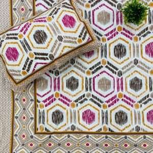 King size bedsheets with 2 pillow covers(ANANTA 100*108)