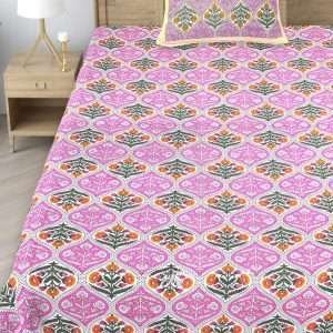 60/90 Single Bed Bedsheet with 1 pillow cover