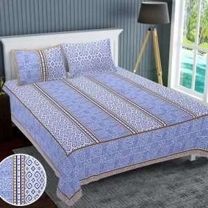 King size bedsheets with 2 pillow covers(100×108 GLORY)