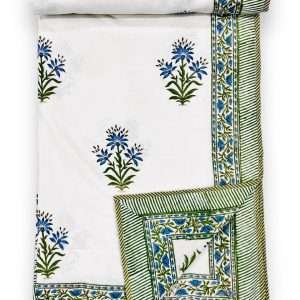 3 LAYERED DOHAR FINISHED WITH BEAUTIFUL PIPPING ON ALL 4 SIDES(90X108 )