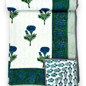 3 LAYERED DOHAR FINISHED WITH BEAUTIFUL PIPPING ON ALL 4 SIDES(90X108 )