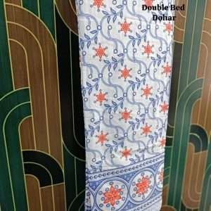 3 layered dohar finished with beautiful piping on all 4 sides