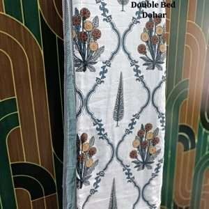 3 layered dohar finished with beautiful piping on all 4 sides