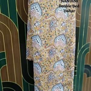 3 layered dohar finished with beautiful piping on all 4 sides